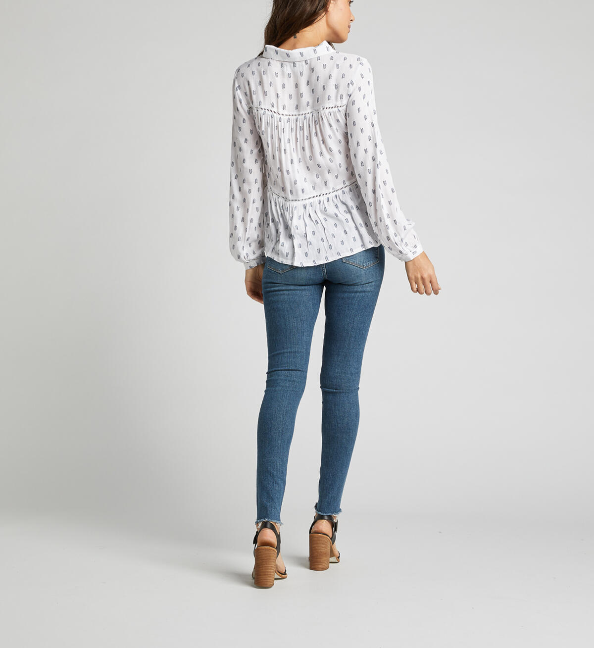 Scottie Lace Babydoll Shirt, , hi-res image number 2