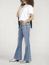 Suki Mid Rise Flare Leg Jeans, Indigo, hi-res image number 2