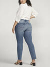 Suki Mid Rise Straight Leg Jeans Plus Size image number 1
