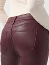 Suki Mid Rise Slim Bootcut Coated Jeans image number 3