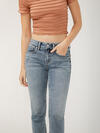 Suki Mid Rise Luxe Stretch Capri image number 3