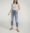 Most Wanted Mid Rise Straight Leg Americana Jeans, , hi-res image number 0