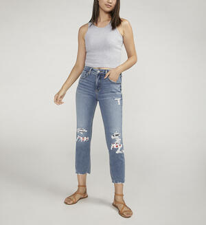 Most Wanted Mid Rise Straight Leg Americana Jeans