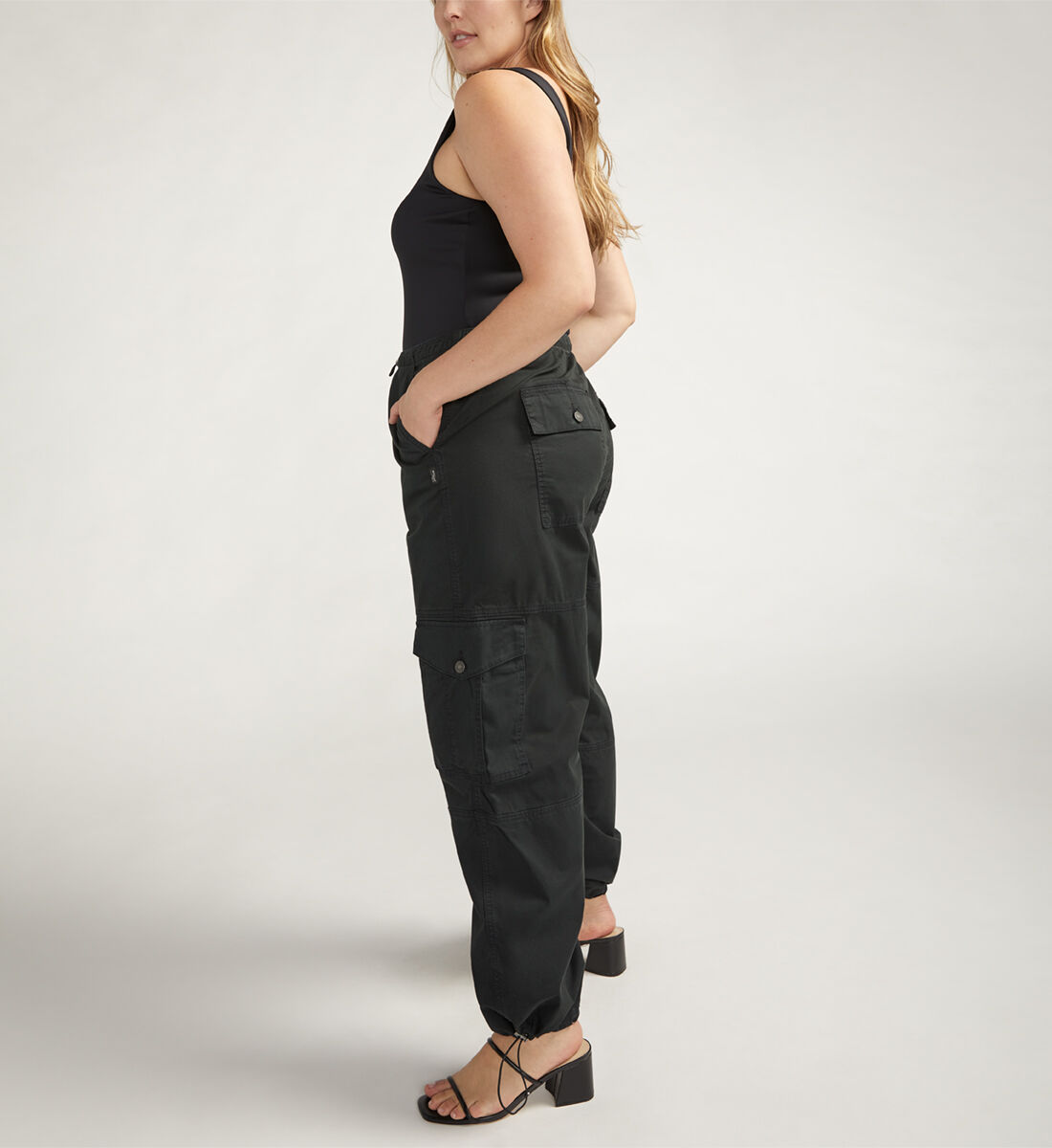Buy Parachute Cargo Pant Plus Size for USD 48.00 Silver Jeans US New