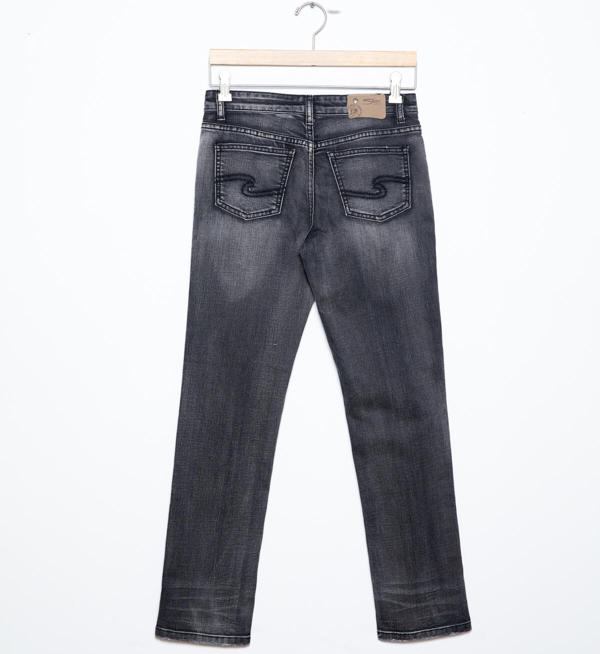 Nathan Skinny Jeans in Grey Wash  (7-16), , hi-res image number 1