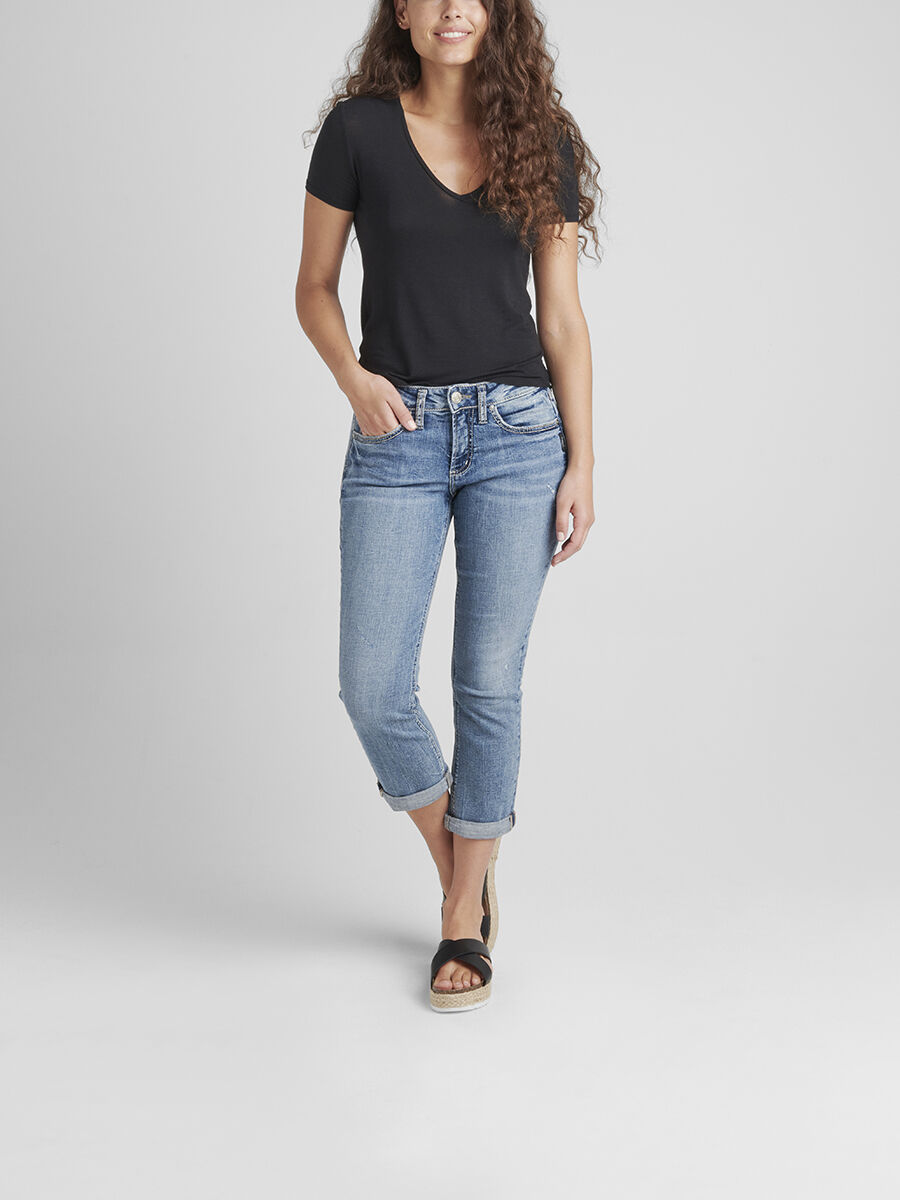 Women's Capris \u0026 Cropped Jeans | Silver 