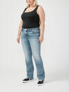 Elyse Mid Rise Slim Bootcut Jeans Plus Size image number 2