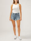 Boyfriend Mid Rise Shorts image number 0