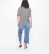 Wide Leg Crop High Rise Dark Wash, , hi-res image number 1