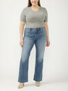 Elyse Mid Rise Bootcut Jeans Plus Size image number 0