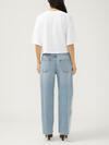Silver Coated Be Easy High Rise Wide Leg Jeans image number 1