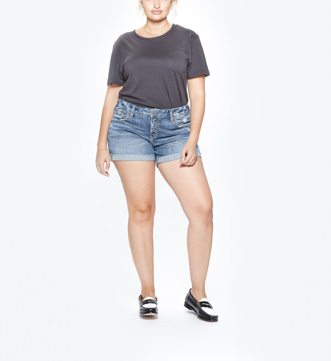 Silver jeans sam shorts 2025