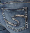 Aiko Capri Dark Wash, , hi-res image number 3