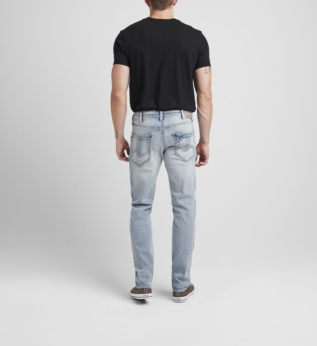 Buy Eddie Relaxed Fit Tapered Leg Jeans Big Tall for USD 54.00 Silver Jeans US New