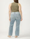 Suki Mid Rise Classic Straight Luxe Stretch Jeans Plus Size image number 1