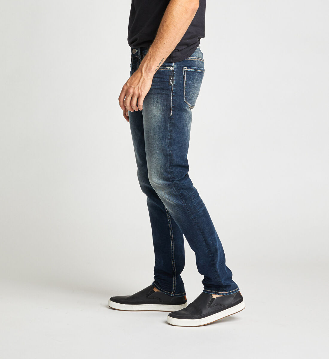Buy Taavi Slim Fit Skinny Leg Jeans for USD 79.00 Silver Jeans