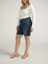 Suki Mid Rise Bermuda Shorts Plus Size, , hi-res image number 2