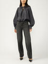 Loose & Low Rise Straight Leg Jeans, , hi-res image number 0