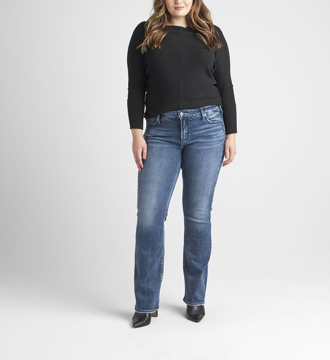 Plus size silver jeans canada clearance
