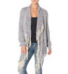 Long-Sleeve Cardi Coat W/ Fringe, , hi-res image number 0