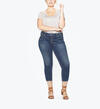 Suki Skinny Crop Rinse Wash, , hi-res image number 3