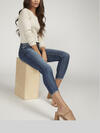 Suki Mid Rise Skinny Crop Jeans image number 4