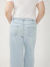 Be Easy Straight Leg Drawstring Jeans Plus Size, , hi-res image number 4