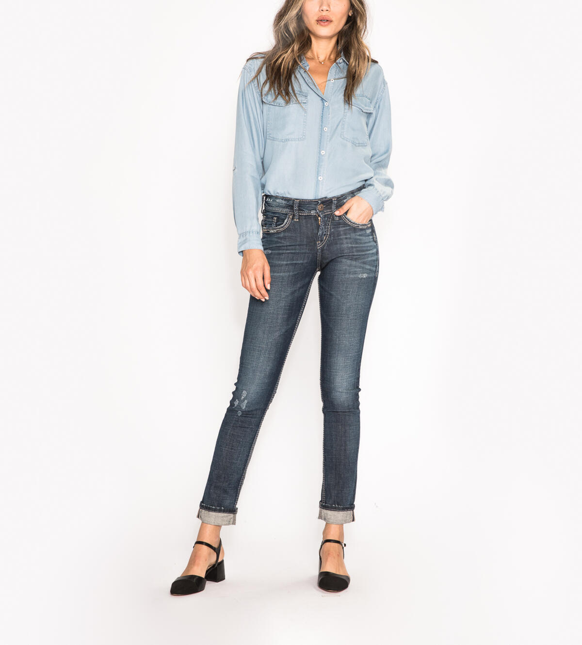 Suki Ankle Slim Rinse Wash, , hi-res image number 0