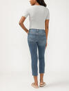 Elyse Mid Rise Straight Leg Ankle Jeans, , hi-res image number 1
