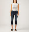 Elyse Mid Rise Luxe Stretch Capri, , hi-res image number 0