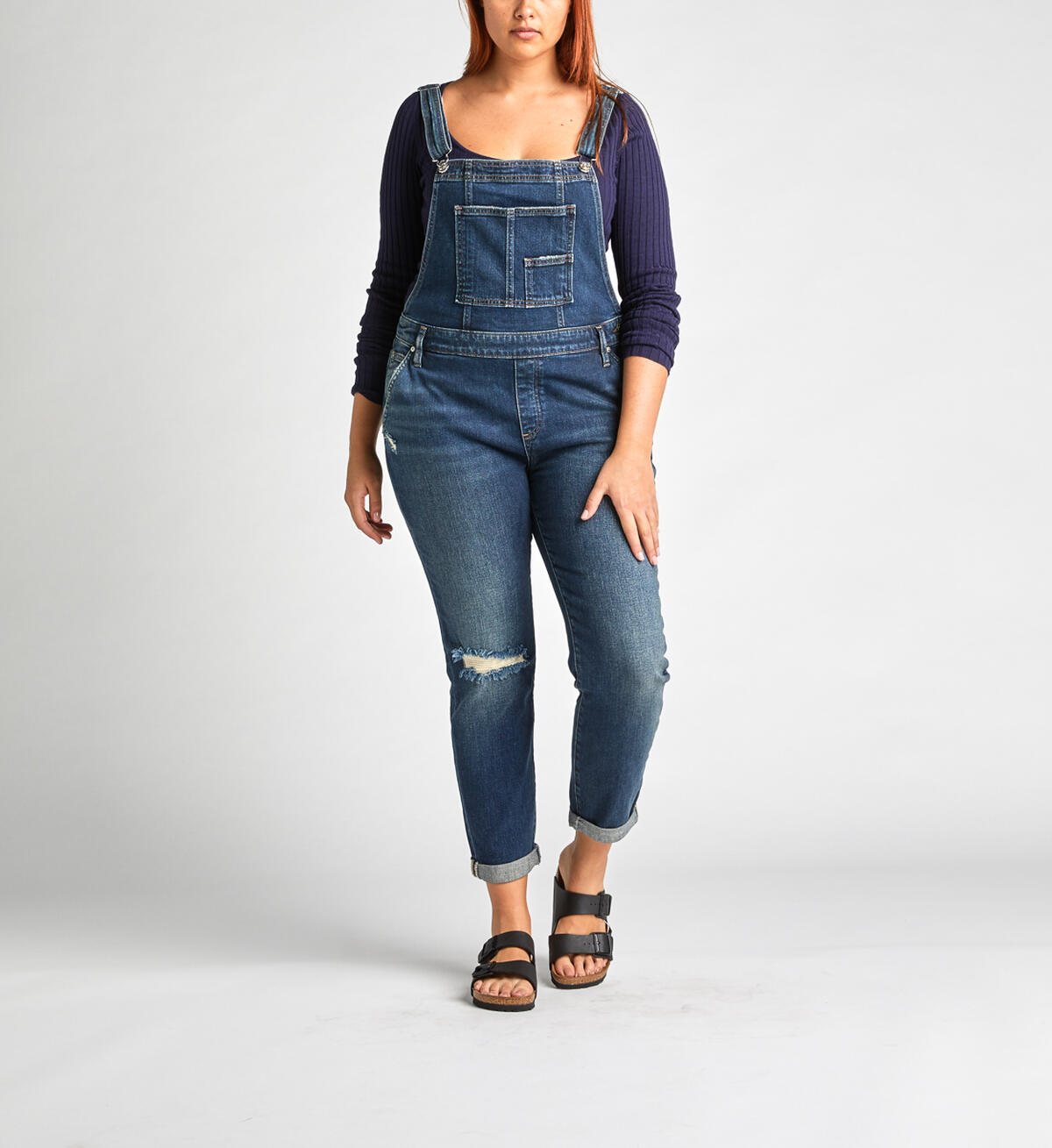 Slim-Leg Overalls, , hi-res image number 0