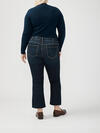 Suki Mid Rise Kick Flare Luxe Stretch Jeans Plus Size, , hi-res image number 1