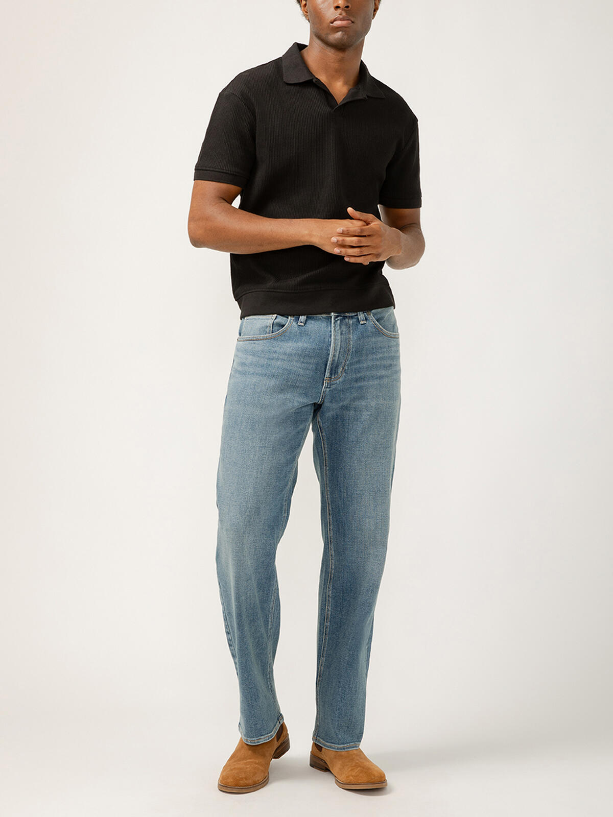 Gordie Loose Fit Straight Leg Jeans image number 0