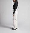 Highly Desirable High Rise Trouser Leg Pants, White, hi-res image number 2