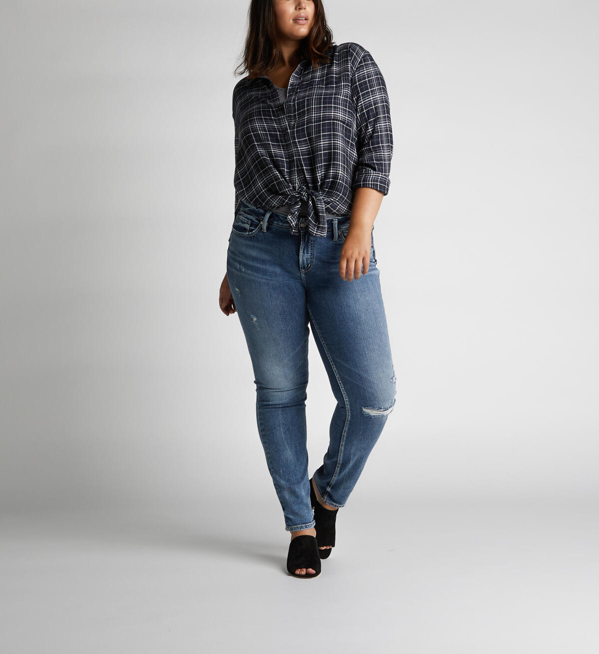 Suki Slim Mid Medium Wash, , hi-res image number 0