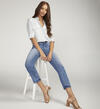 Elyse Mid Rise Straight Leg Crop Jeans, , hi-res image number 3