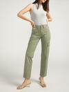 Suki Mid Rise Cargo Pants, Light Olive, hi-res image number 0