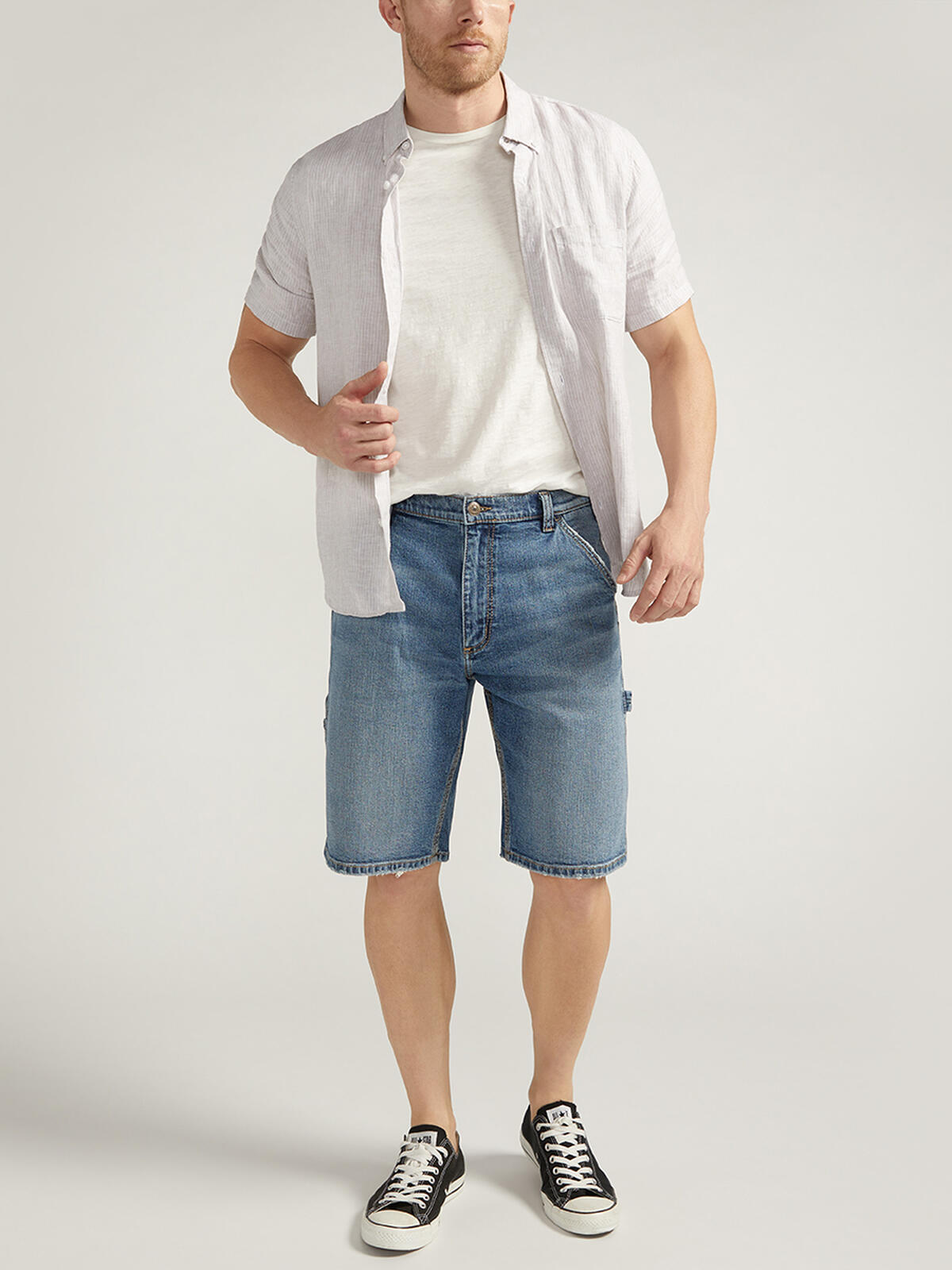 Relaxed Painter Shorts image number 0