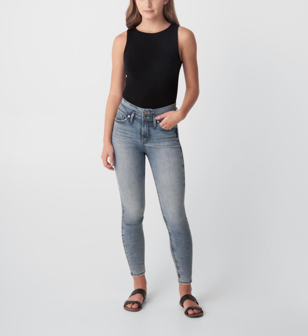 High Note High Rise Skinny Jeans, , hi-res image number 0