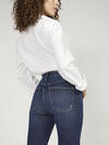 Highly Desirable High Rise Slim Straight Leg Jeans, Indigo, hi-res image number 4