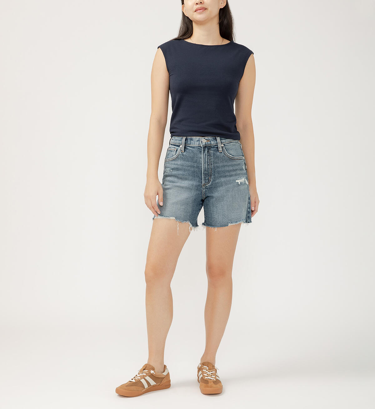 Highly Desirable High Rise Shorts, , hi-res image number 0