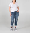 Boyfriend Mid Rise Slim Leg Jeans Plus Size - Eco-Friendly Fabric, , hi-res image number 0