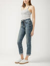 Beau High Rise Slim Leg jeans, , hi-res image number 2