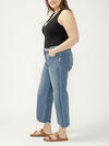 Chelsea Mid Rise Straight Leg Jeans Plus Size image number 2
