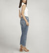 Boyfriend Mid Rise Slim Leg Jeans, , hi-res image number 4