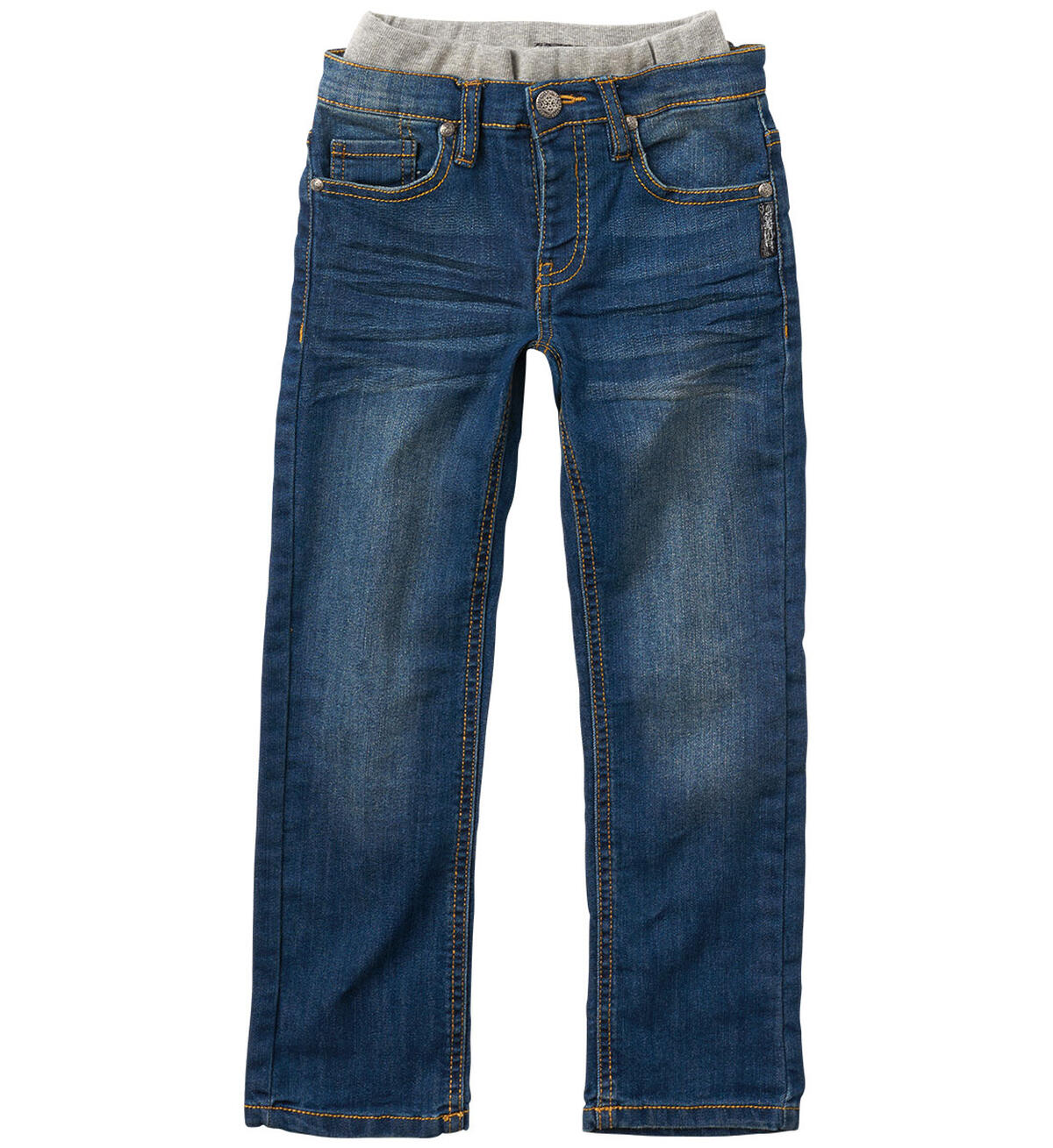 Cara Straight-Leg Jeans in Dark Wash (4-7), , hi-res image number 0