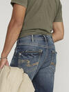 Craig Classic Fit Bootcut Jeans, Indigo, hi-res image number 4