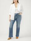 Suki Mid Rise Slim Bootcut Jeans Plus Size, , hi-res image number 0