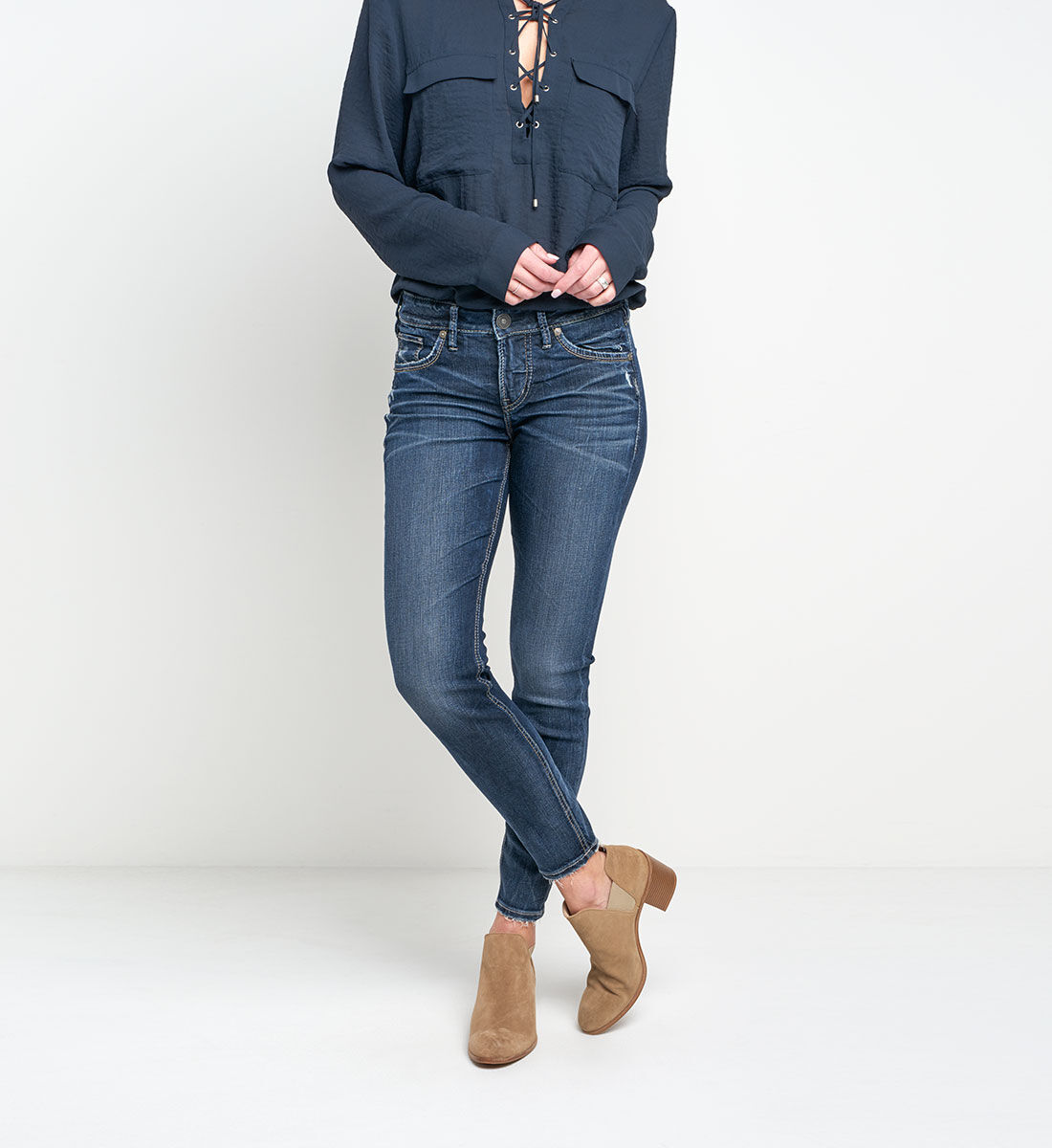 Silver avery clearance ankle skinny