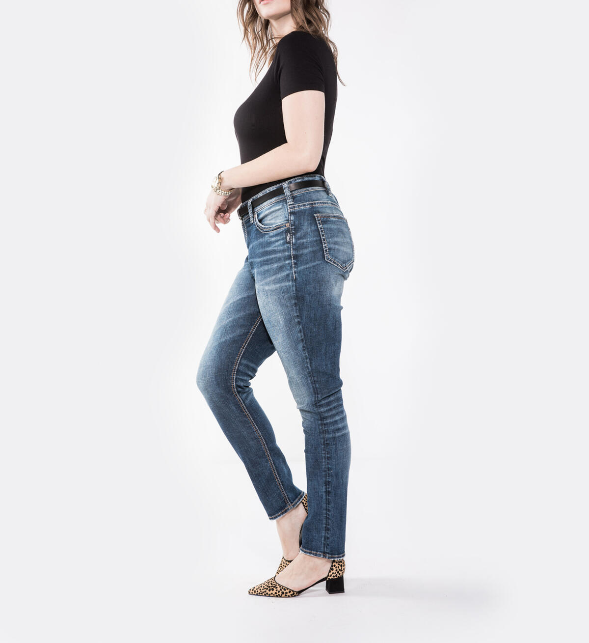 Elyse Skinny Dark Wash, , hi-res image number 2